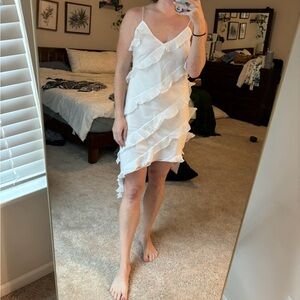 White Abercrombie dress